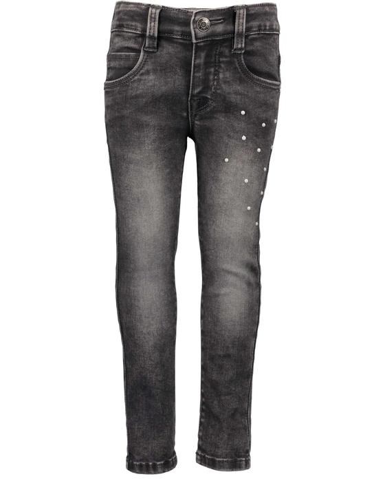 Jog-Jeans mit hohem Stretchanteil, grau