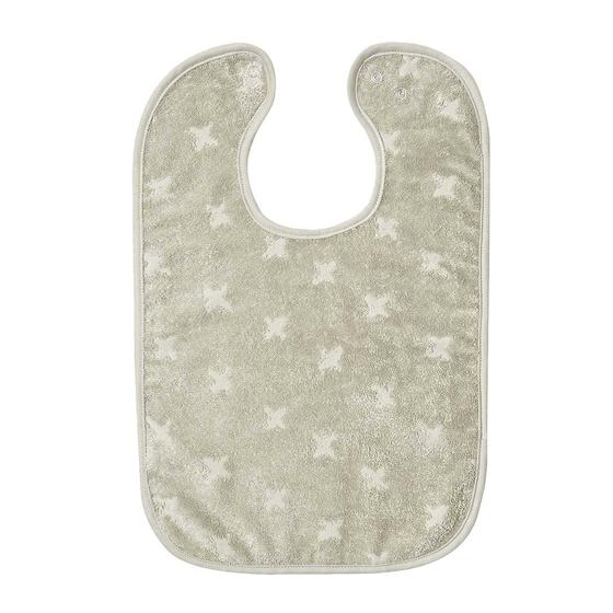 Müsli by Green Cotton Towel Bib Desert Green