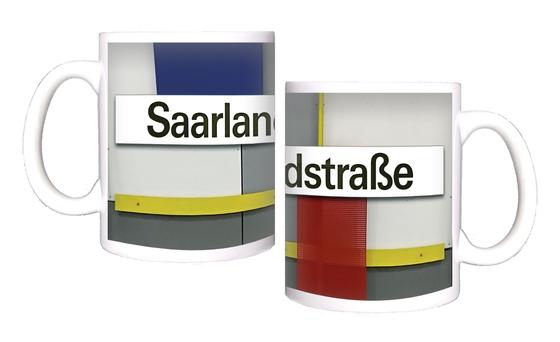 Saarlandstrasse U-Bahn Stadtbahn Tasse Dortmund von tom bäcker - U46 - Kreuzviertel
