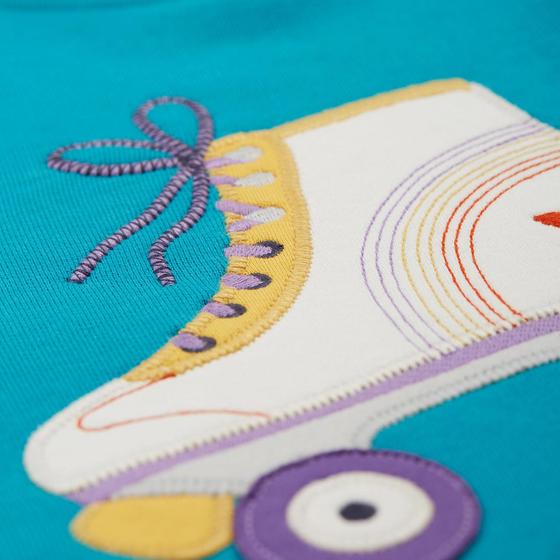 Frugi Harry Hoodie Kleid Camper Blue