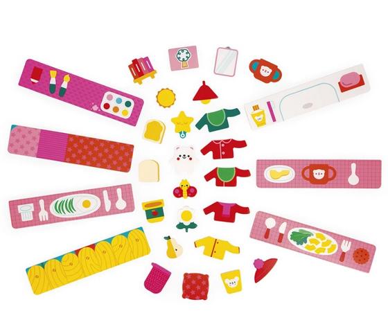 Janod Magnetisches Spiel Kleine Katze der Rituale