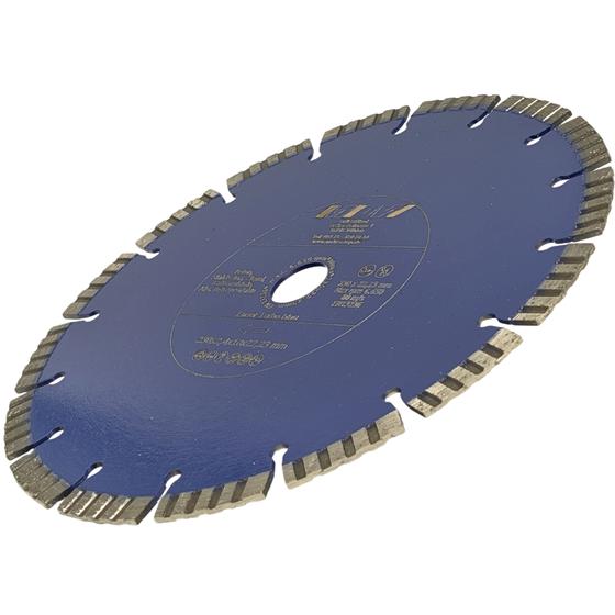 Diamant Trennscheibe <br> Ø 125 - 230 mm <br> Typ Laser Turbo Blue <br> für Stahlbeton