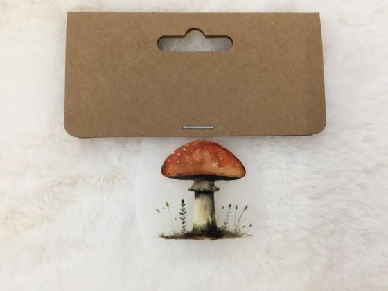 Bügelbild Pilz 4 x4xcm