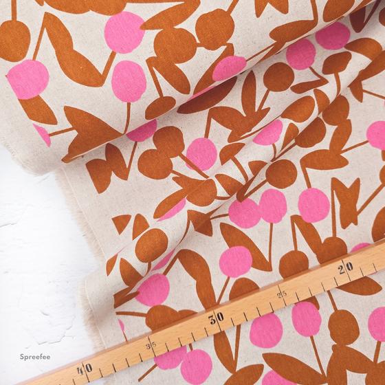 Cherry Garden Pink Canvas Sevenberry