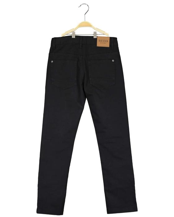 Stoffhose, gerader Schnitt, verstellbarer Bund