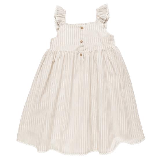 People wear Organic Kleid Ohne Arm Gestreift Sand