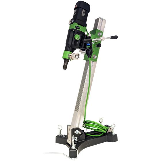 Eibenstock Diamant-Kernbohreinheit mit Softschlagfunktion DSE 200 <br> inklusive 2x Diamant Nass-Trocken-Bohrkrone, Wasserdruckbehälter & Befestigungsset