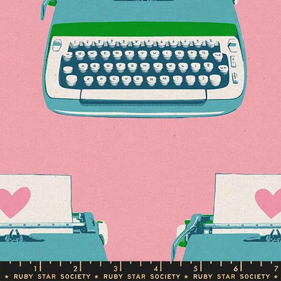 Best Day Ever Ruby Star society Typewriter 