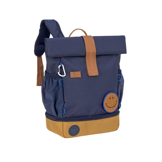 Lässig Kindergartenrucksack Rolltop - Little Gang Dunkelblau