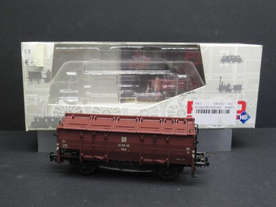 Piko 54430 2-achsiger Klappdeckelwagen Kmm21 DR braun Spur H0 OVP