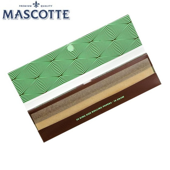 Papers, Mascotte, Brown, King Size