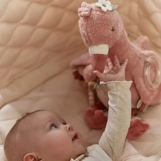 Little Dutch Aktivitäten Kuscheltier Safari Friends Flamingo Rosa