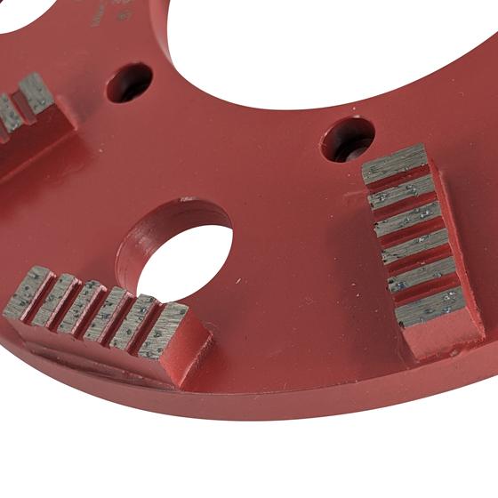 Betonschleifer EBS 235.1 inklusive  2x MDW Diamant Schleifteller für Beton und Estrich