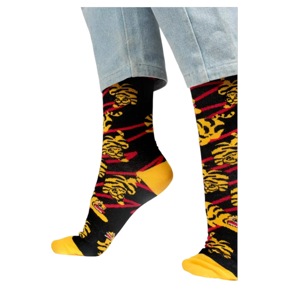 Organic Socken Tiger von Kabak
