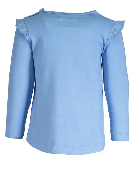 Langarmshirt "It's magic" mit Einhorn, blau