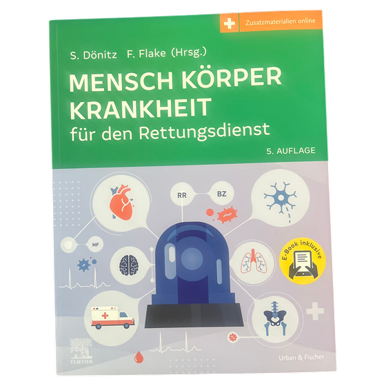  Mensch Körper Krankheit für den Rettungsdienst + E-Book