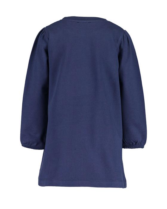 Kuscheliges Sweatkleid mit Wendepailletten, reine Baumwolle