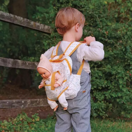 Djeco Pomea Puppen Rucksack Mit Puppentrage
