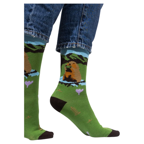 Organic Socken Murmeltier