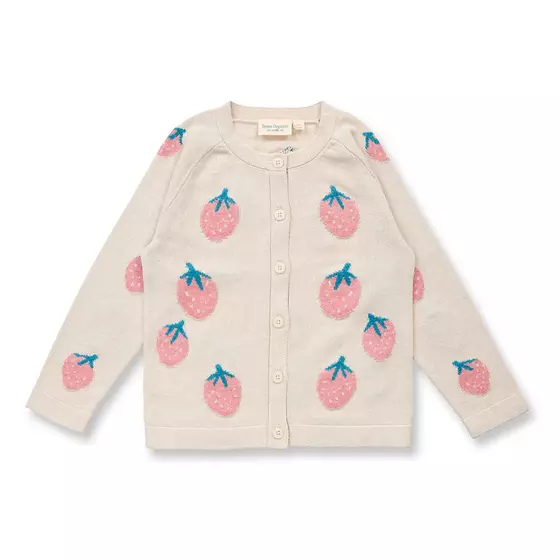Sense Organics Strickjacke Elsa Strawberry
