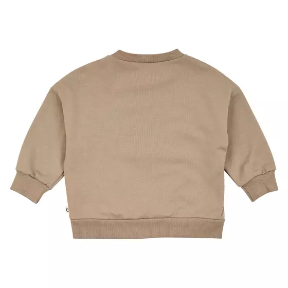 Müsli by Green Cotton Pocket Sweatshirt Walnut