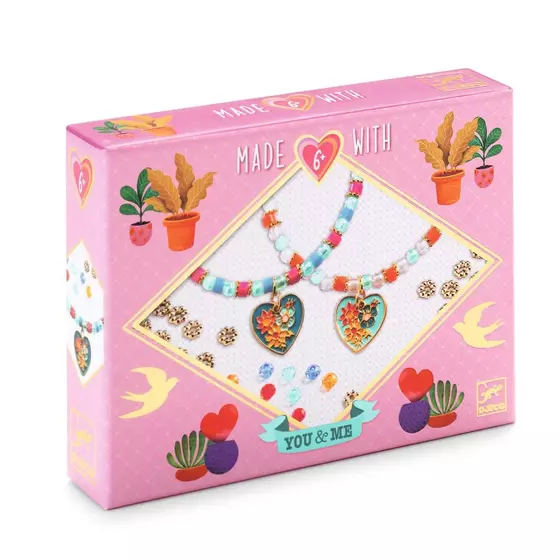 Djeco Schmuck Basteln Herzchen