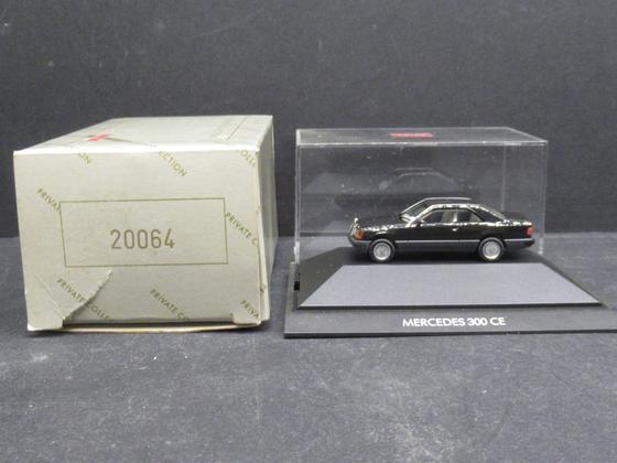 Herpa 20064 Mercedes Benz (MB)  300 CE (C124) scwarz PC-Modell Spur H0 OVP