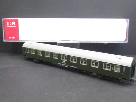 Rivarossi HR 4307 -02 Reisezugwagen Pannonia Express DR 1/2 Klasse grün Spur H0 OVP