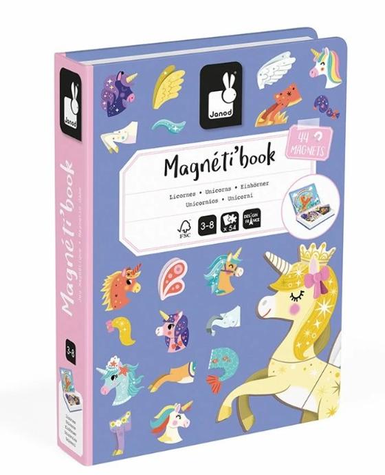 Janod Magneti' Book Einhörner