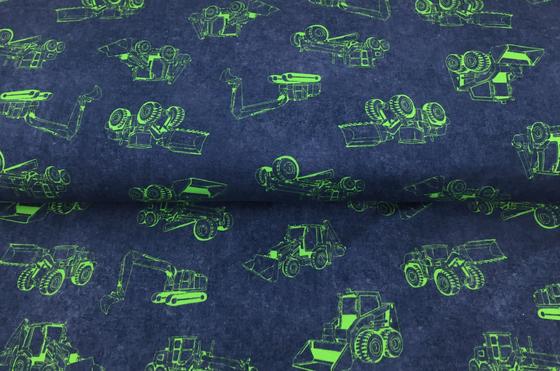 Jersey Baufahrzeuge grün