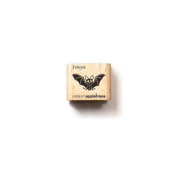 Cats on Appletrees Stempel Fledermaus Fanya