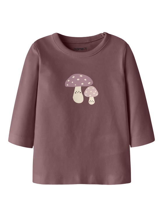 Name It Langarmshirt Mushroom Wild Ginger