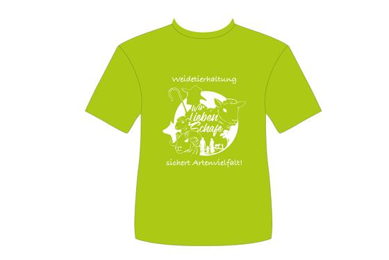 Herren T-Shirt, Motiv Weidetierhaltung