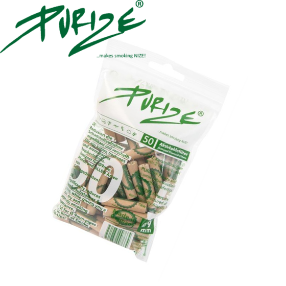 Aktivkohlefilter, PURIZE®, Regular, ORGANIC, 50er