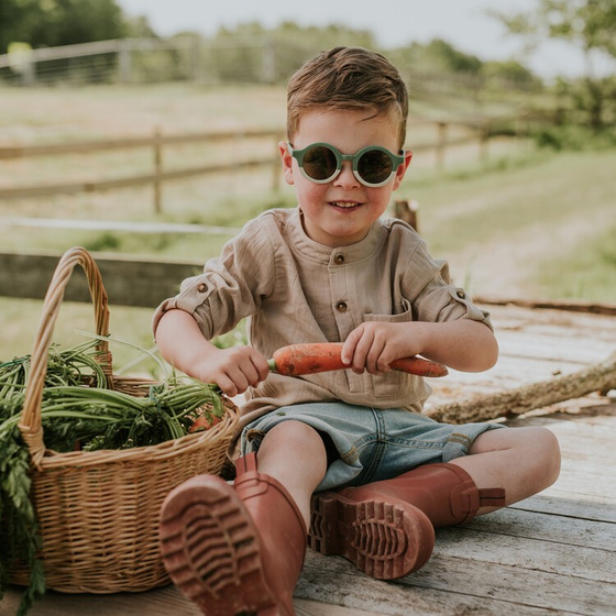 Musselin-Hemd, krempelbar, Baumwolle, sand