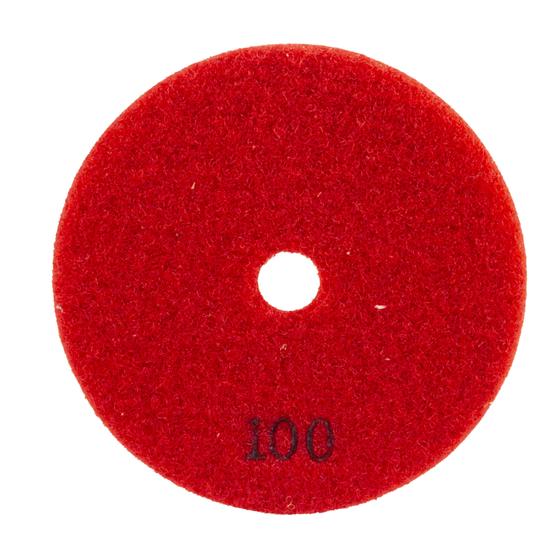 Diamant Schleifpad<br> Körnung 50 - buff <br> zur Bearbeitung von Naturstein & Granit <br> Trockenschliff