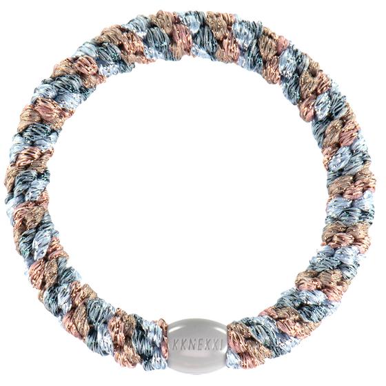 Kknekki Haargummi Mix Seablue Glitter