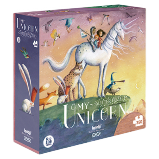 Londji Puzzle Unicorn Glitter 350 Teile