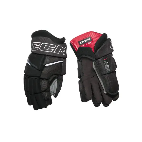 CCM Next Junior Eishockey-Handschuhe 10 Zoll – Produktansicht