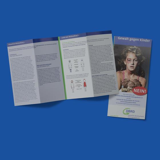 Flyer Gewalt gegen Kinder