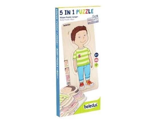 Lagenpuzzle "Dein Körper - Junge"