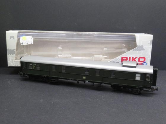 Piko 53170 Schnellzug Packwagen Pw4ey DB grün Zugführerkanzel Spur H0