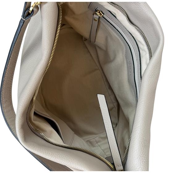abro EBONY Hobo Schultertasche beige