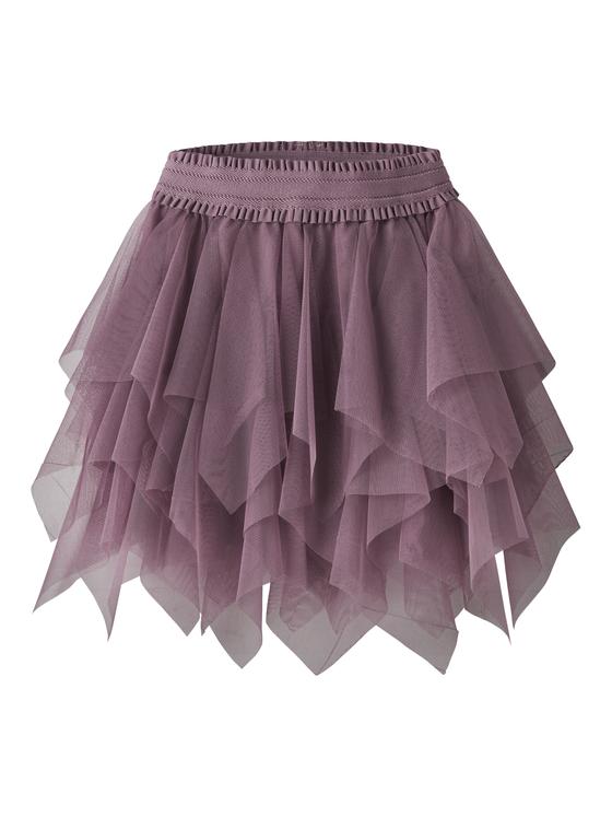 Name It  Kurzer Tüllrock Violett