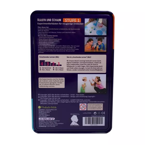 Einstein Experimentierkasten Blasen und Schaum