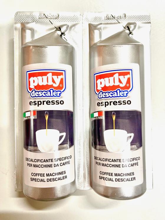 Puly Entkalkungsflüssigkeit_Schönbergers Kaffeegreissler