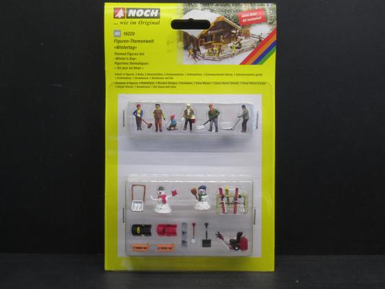 Noch 16220 Figuren Themenwelt Wintertag Spur H0 OVP