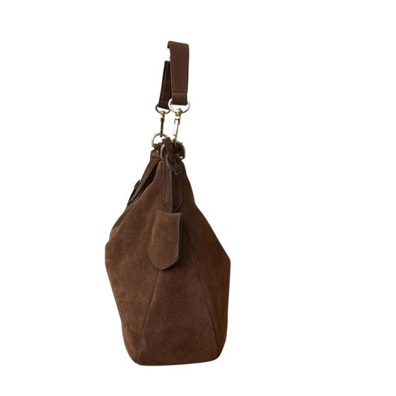 abro JUNA Hobo bag small wood