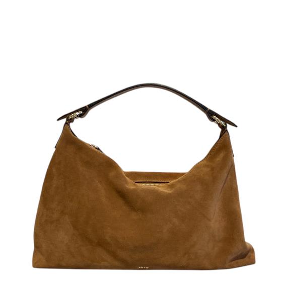 abro ALL IN ONE Hobo bag small, cuoio