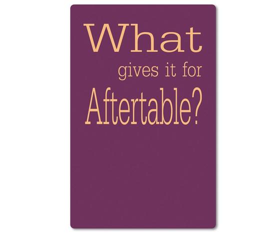 Kraeftiger Kuehlschrankmagnet aus Magnetfolie in ungefaehrer Groesse einer Bankkarte - Beste Denglisch-Sprueche - Wha gives it for Aftertable?